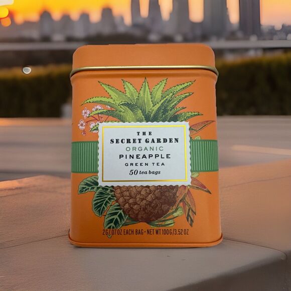 ORGANIC GREEN TEA (50BAGS) Pineapple Flavor - Picture 1 of 9